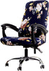 WOMACO Printed Office Chair Covers, Stretch Computer Chair Cover Universal Boss Chair Covers Modern Simplism Style High Back Chair Slipcover - Peo...
