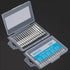 30 Piece Hex Head Allen Wrench Drill Bit Set, 1/4 Inch Hex Shank Metric and SAE S2 Steel Hex Bit Set, Magnetic Tips 50mm Long (SAE+METRIC HEX BITS...