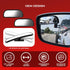 Blind Spot Convex Car Rear View Mirror: Rearview/Side Stick On Mirror Automotive Accessories | Narrow Blindspot Mirrors For Car By Utopicar (2 pac...