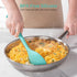 13.3" Solid Cooking Spoon: U-Taste 600ºF Heat Resistant Kitchen Mixing Spoon, Food Grade Nonstick Long and Large Rubber Soup Utensil for Serving, ...