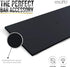 Esatto 12" x 6" Professional Service Mat, Black – Sturdy Thick Durable and Stylish Service Bar Mat for Spills, Coffee, Bars, Restaurants, Counter ...