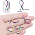 20pcs Stainless Steel Leverback Earring Hooks Hypoallergenic Ear Wires Buckle Hooks with Pendant Clasps for DIY Dangle Earrings Jewelry Making Sup...