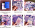 LCLAIDYDY 348 PCS Aesthetic Scrapbook Kit,Scrapbooking Supplies Kit, Junk Journal Supplies Kit with A6 Grid Notebook,Bullet Junk Journals Kit?DIY ...
