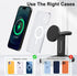 15W Fast 3 in 1 Charging Station for Apple MagSafe Charger Stand -Wireless charger for iPhone 12 13 14 15 pro max Plus for Apple Watch charger 9 8...