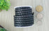 Round Braided Genuine Leather String Bolo Cord, Rope for Jewelry Making, Necklaces, Bracelets, Wraps, Crafts and Hobby Projects (Matte Black, 5 MM...