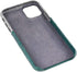 Dockem Wallet Case for iPhone 11: Built-in Metal Plate for Magnetic Mounting & 2 Card Holders (6.1" Luxe M2 Synthetic Leather, Green & Grey)...