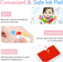 Fstaor 16 Colors Craft Ink Pads for Stamps, Non-Toxic Washable Stamp Pads for Kids, Paper, Wood, and Fabric (16 Pack)...