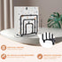 Napkin Holder for Table, Modern Metal Black Napkin Holders for Kitchen Dining Tables & Countertops, Paper Cocktail Napkins Holder Dispenser for In...
