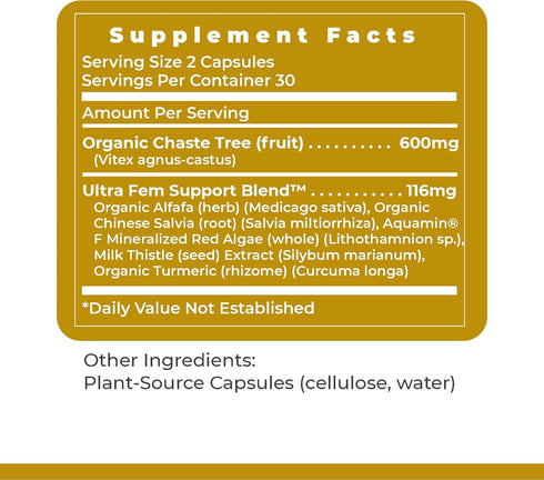 Fem Balance-FX, 60 Capsules, Vegan Product - Comprehensive Female Formula for Premier Female Health Support...