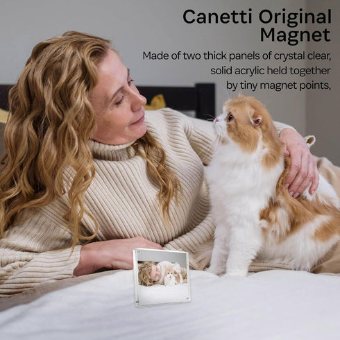 Canetti Original Magnet Frame Square 4x4 inch...