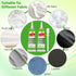 2 x 80 ML Fabric Glue for Clothing Permanent, Super Fabric Glue Washable Clear Clothing Glue for Patches, Clothes, Leather, Polyester, Fabrics, Do...