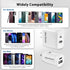 65W USB C Dual Port Fast Wall Charger Block, Car Charger Fast Charging + 2pcs 6.6FT Cable + 60W Dual USB C Car Lighter Charger for iPhone 15/15 Pl...