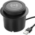 XMSJSIY Desktop Embedded Wireless Charger 3-in-1 Multifunctional Pop-Up 10W Fast Charging Wireless Charger USB Desktop Charger Dual USB Charging f...