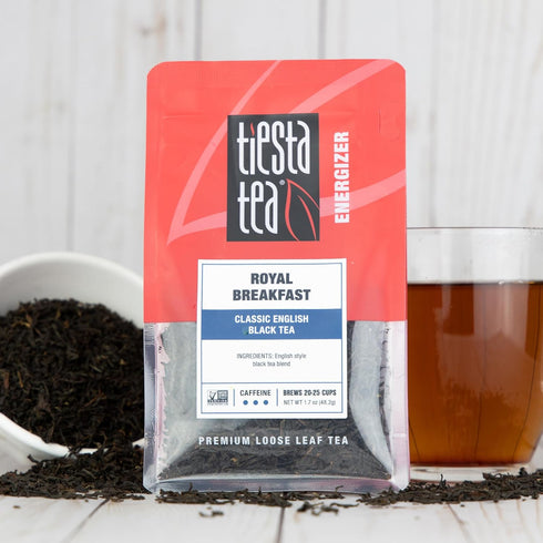 Tiesta Tea - Black Loose Leaf Tea Gift Box, 3 Pouches, High Caffeine - Hot & Iced Tea, Variety Pack with Chai, Fruit & English Breakfast Bags, Loo...