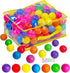 LANGXUN Soft Plastic Ball Pit Balls, Plastic Toy Balls for Kids, Ideal Gift for Baby Toddler Birthday, Ball Pit Play Tent, Baby Kiddie Pool Water ...