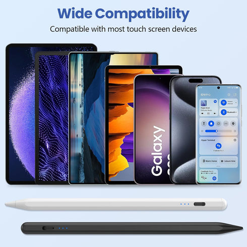 Stylus Pen for Touch Screen, 15 Mins Fast Charge Stylus Pen for Samsung/Tablet/Phone, Android/iOS, High Precision Magnetic Universal Stylus Pencil...