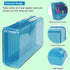 1 PCS Pencil Box,Double Layer Large Capacity Pencil Box,Hard Pencil Case with Snap-tight Lid, Plastic Pencil Box for Office School Supplies Pen Bo...