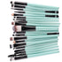 KOLIGHT® 20 Pcs Pro Makeup Set Powder Foundation Eyeshadow Eyeliner Lip Cosmetic Brushes (Black+Green)...