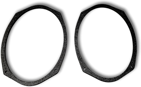 1 Pair - 6"x9" 6x9 Speaker Depth Spacers/Extension Rings/Extender/Stackable - SPKBRK012...