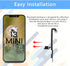 for iPhone 13 Mini Replacement Bluetooth Antenna Signal Flex Cable Part for iPhone 13Mini Bluetooth Wireless Connector Antenna with Fix Tool Kit S...