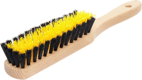 Carpet Cleaning Brush, Scrub Brush with Handle for Floor Mats, Rug Brush, Heavy Duty Carpet Cleaner Brush, Nylon Upholstery Brush for Indoor and O...