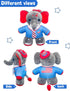 USA Elephant 8 Inch” Stars-and-Stripes Elephant Plush Stuffed Animal July 4th Independence Day Patriotic Decoration Memorial Day....