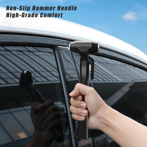 Car Window Breaker, Glass Breaker and Seatbelt Cutter, Emergency Car Glass Safety Hammer, Window Punch Seatbelt Cutter for Family Rescue & Auto Es...