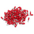 Baomain 0.11" Red Female Insulated Spade Wire Connector Electrical Crimp Terminal 18-22 AWG 2.8 x 0.5mm (200PCS)...