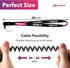 MIRKIT 2pcs Baofeng Mic for Two Way Radio Most Wanted Among Baofeng Accessories, Radio Shoulder Mic with Reinforced Cable, Noise Reduction, Spring...