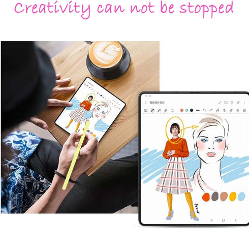 Galaxy Z Fold 5 S Pen Fold Edition for Samsung Galaxy Z Fold5 5G Slim S Pen Galaxy S Pen 5 Fold Edition Stylus Pen(Green) EJ-PF946BBEGUS......