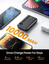 AINOPE Small Portable Charger for iPhone, Mini 10000mAh Power Bank,20W PD Fast Mini Mobile Power Bank,Small Portable Charger for iPhone 15/14/13/1...