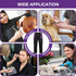 Noverlife Professional Pet Grooming Pants, M Size, with Comfortable Elasticated Waist, Lightweight Black Pants for Pet Groomers, Hair Resistant Pe...