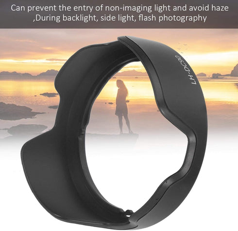 LH DC90 Camera Lens Hood Fit for EOS Powershot SX60 HS Lens...