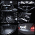 White LED Interior Lights Kit for Hummer H3 2006 2007 2008 2009 2010 Dome Footwell Vanity Mirror Trunk Cargo License Plate Lights Interior LED Lig...