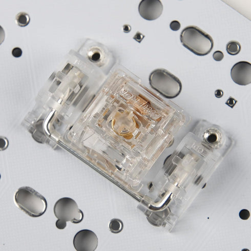Gateron V2 Clear Stabilizers PCB Mount Screw in Stabilizer Customized Distance No Dropping Wire for Mx Mechanical Keyboard PCB (Gateron Stab V2 Cl...