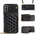 Furiet Detachable Crossbody Strap Wallet Case for Samsung Galaxy S21 Plus S21+ 5G Zipper Purse, Multi Card Slots and PU Leather Stand Cell Phone C...
