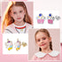 BESTEEL 63 Pairs Cute Stud Earrings for Women Sensitive Ears Studs Set With Stainless Steel Post Candy Flower Heart Animal Earrings in Vivid Color...