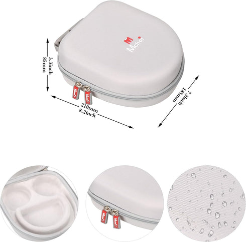 Mchoi Hard Case Suitable for Sony WH-CH520/510/JBL Tune 510BT/500BT Headphone, Waterproof Shockproof Travel Protective Case, Case Only,Gray...