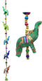 Rastogi Handicrafts Five Elephant Hanging Layer Decorative Wall Hanging, Multi Color, Traditional, Diwali, Wedding...