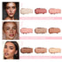 Blush Palette, Highlighter Contour Makeup Palette, Blush for Cheeks, All-In-One Bronzer Bright Shimmer Cosmetics Sets for Eyes, Lips & Cheeks...