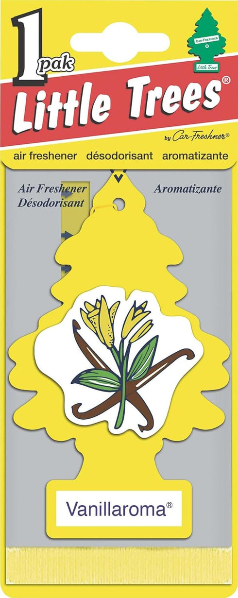 LITTLE TREES Car Air Freshener | Hanging Paper Tree for Home or Car | Vanillaroma | 24 Pack...