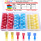 Twidec/210PCS Nylon Spade Connectors Kit 22-10 Gauge Male and Female Wire Spade Terminal Quick Disconnect Fully Insulated Wire Crimp Connector for...