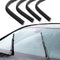 4 PCS Car Wiper Strip, 28" Boneless Structure Car Windshield Cleaning Wiper Strip, DIY Length Auxiliary Cleaning Replacement Accessory, Suitable f...
