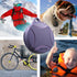 Encased Waterproof Airtag Case Compatible with Apple Airtag Keychain Holder Black Purple - 2 Pack...