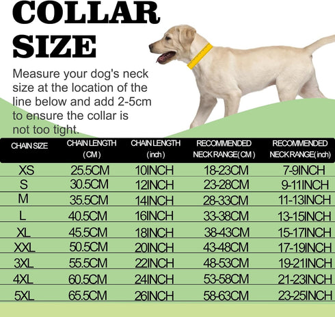 Stainless Steel Silver Gold Dog Collars with Safety Buckle Lock,18K Cuban Link Chain Training Collar,15MM Strong Dog Necklace Heavy Duty Chew Proo...