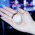 Bling Crystal Ball Car Rear View Mirror, Rhinestone Home Decor Ornament, Crystal Sun Catcher Glam Decoration Charm New Year's Present...