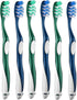 Extra Firm Toothbrushes for Adults, Extra Hard Bristles, 6 Count...