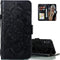 for Samsung Galaxy A01 Case Flip Premium Wallet Phone Case PU Leather Mandala Embossed Shockproof Cover with Kickstand Card Holder Cover for Samsu...
