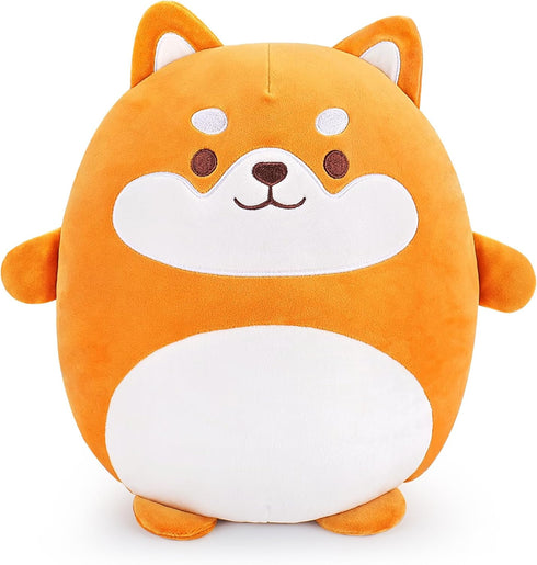 16 inch Shiba Inu Plush Pillows Corgi Plushie Stuffed Animals with Hand and Feet, Giant Corgi Plush, Dog Plush Pillow Hugging Pillow Cushion Soft ...