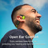 Open Ear Headphones, Bluetooth 5.2 Air Conduction Headphones with Microphone, 24 Hours Playtime, Sweat Resistant Wireless Sport Earphones for Runn...